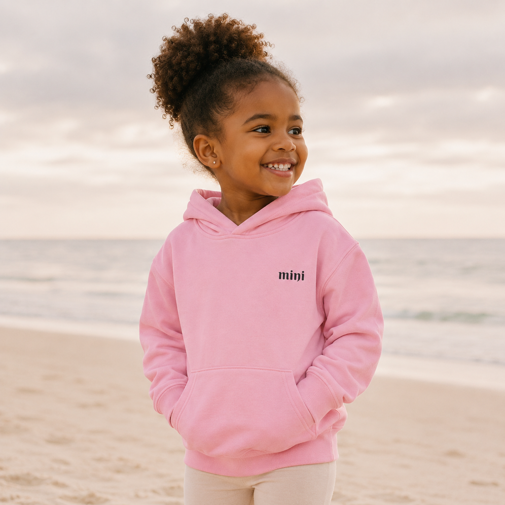 Custom Toddler Hoodie | Personalized Mini Name Kids Pullover | Matching Family Set |  Mom Dad Mini 2T-5T