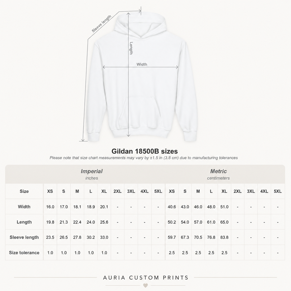 Custom Kids Embroidered Hoodie | Personalized Youth Sweatshirt | Matching Family Gift