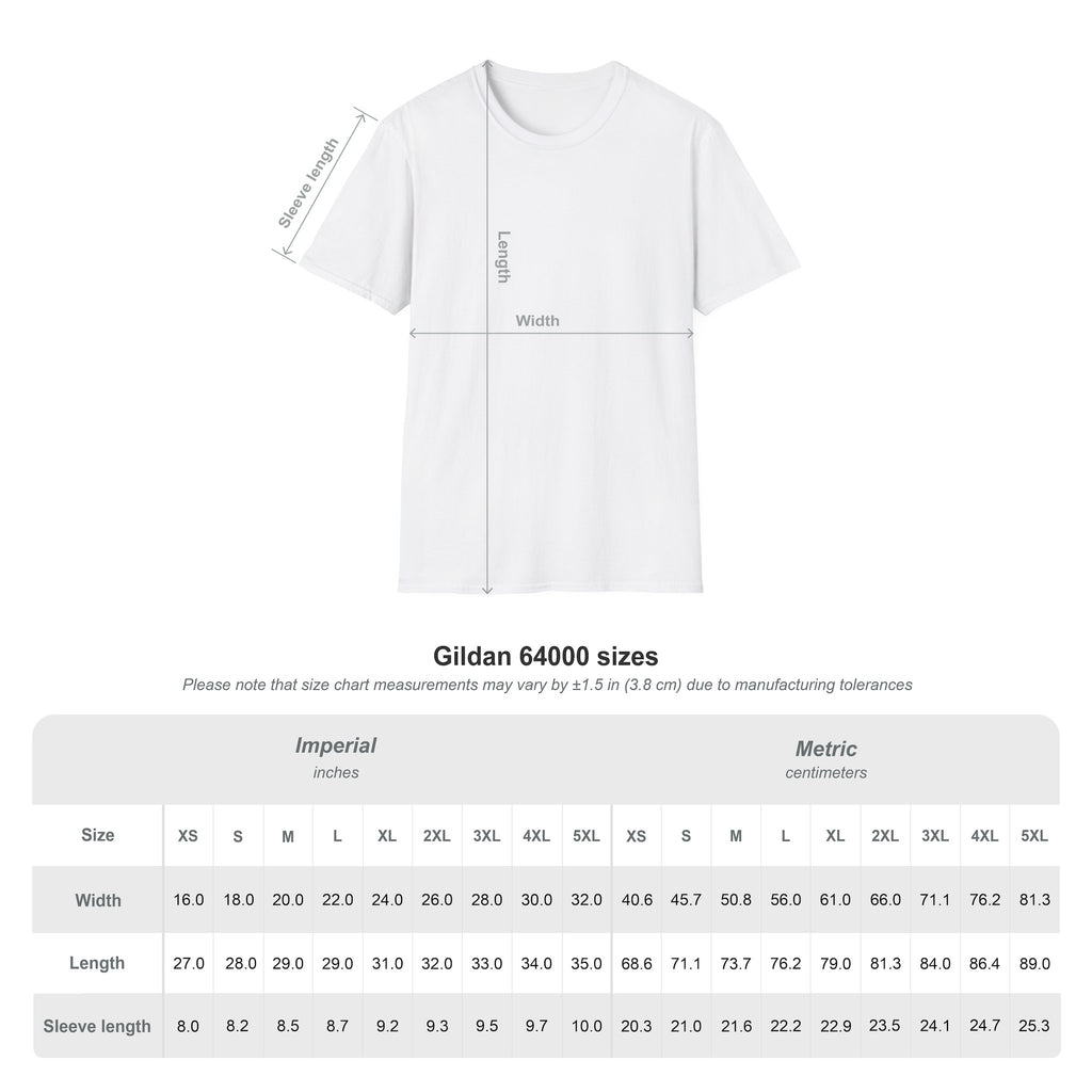 White t-shirt with a customizable logo on the front chest