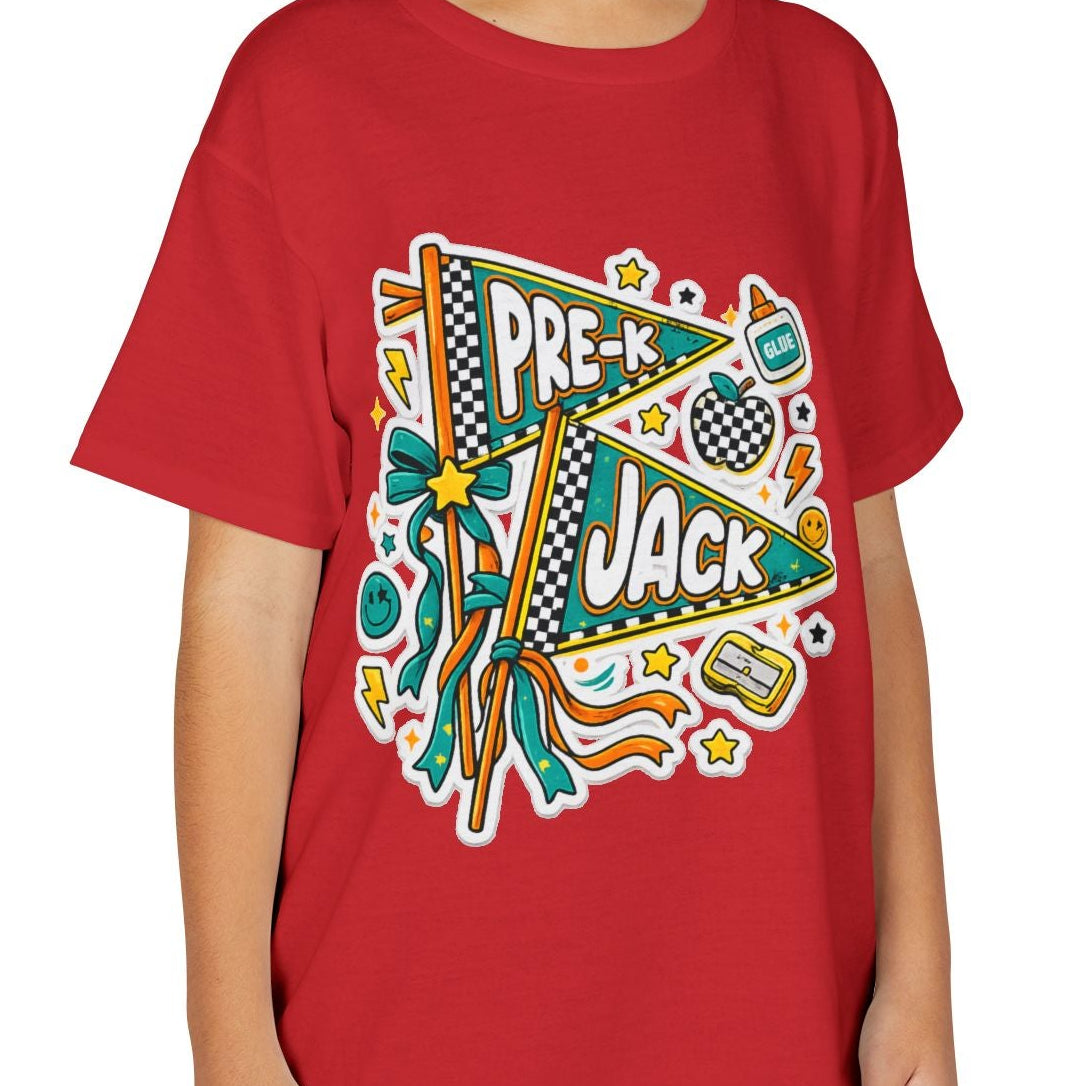 Personalized Name & Grade T-Shirt for Boys | Back to School