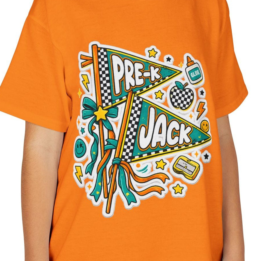 Personalized Name & Grade T-Shirt for Boys | Back to School