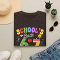 Six-Seven Teacher T-shirt "School's Back" Graphic T-Shirt | Colorful Back to School Design