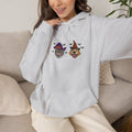 Custom Pet Portrait Hoodie, Personalized Dog & Cat Halloween Hoodie