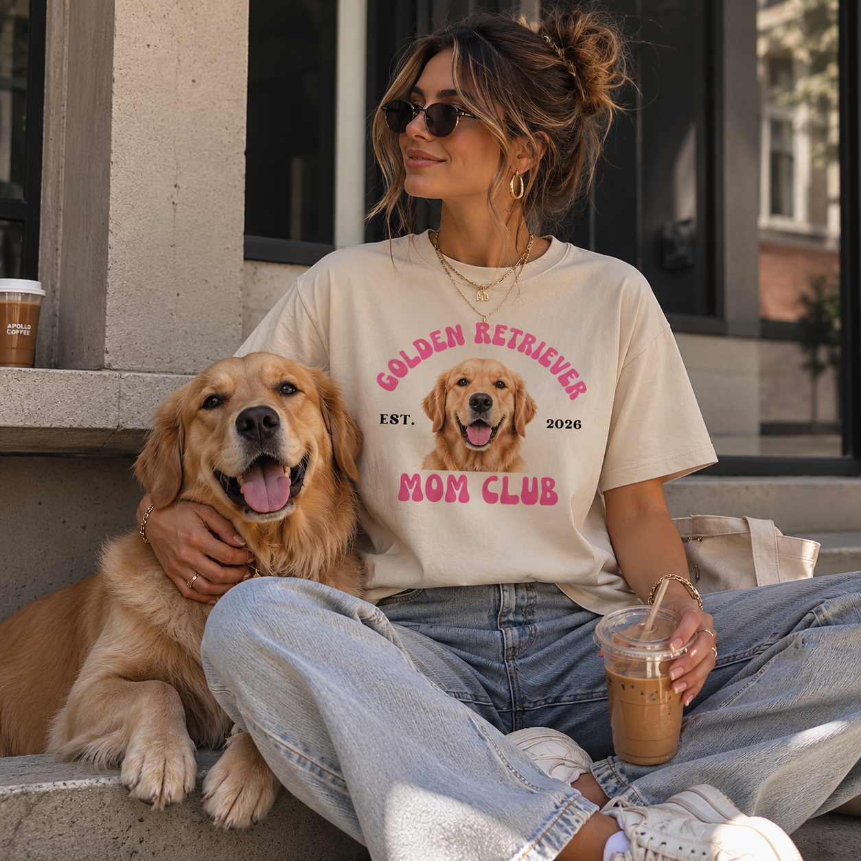 Dog Mom Club Crop Tee | Personalized Breed &  Est Year Shirt | Dog Lover Gift XS-2XL