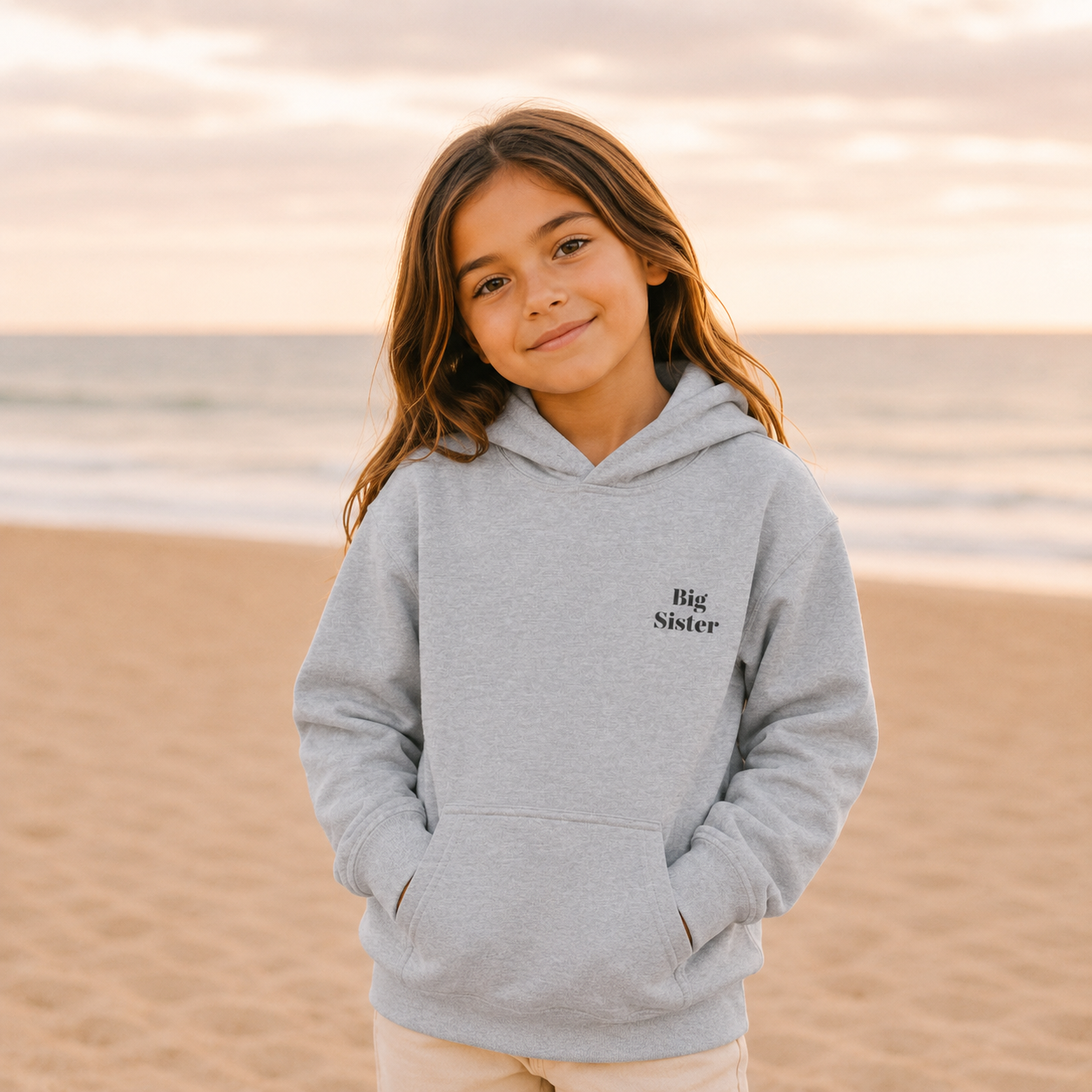 Custom Kids Embroidered Hoodie | Personalized Youth Sweatshirt | Matching Family Gift