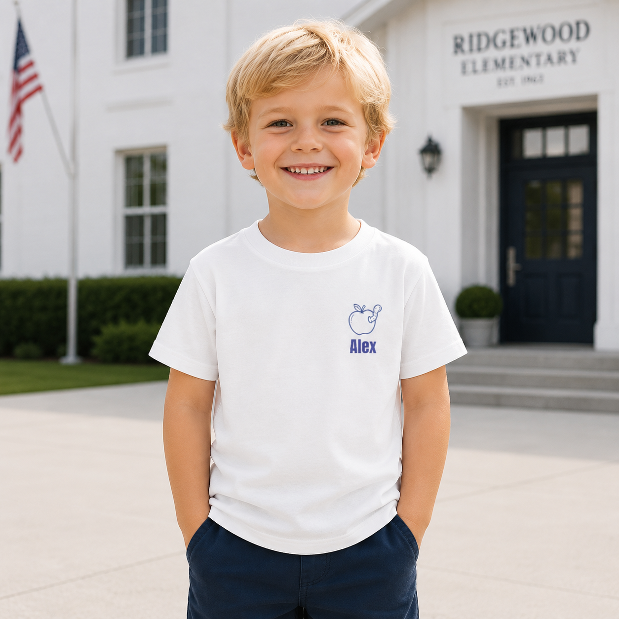 Custom Back to School Shirt for Kids – Personalized Name, Kindergarten Toddler Tee, Sizes up to 6T