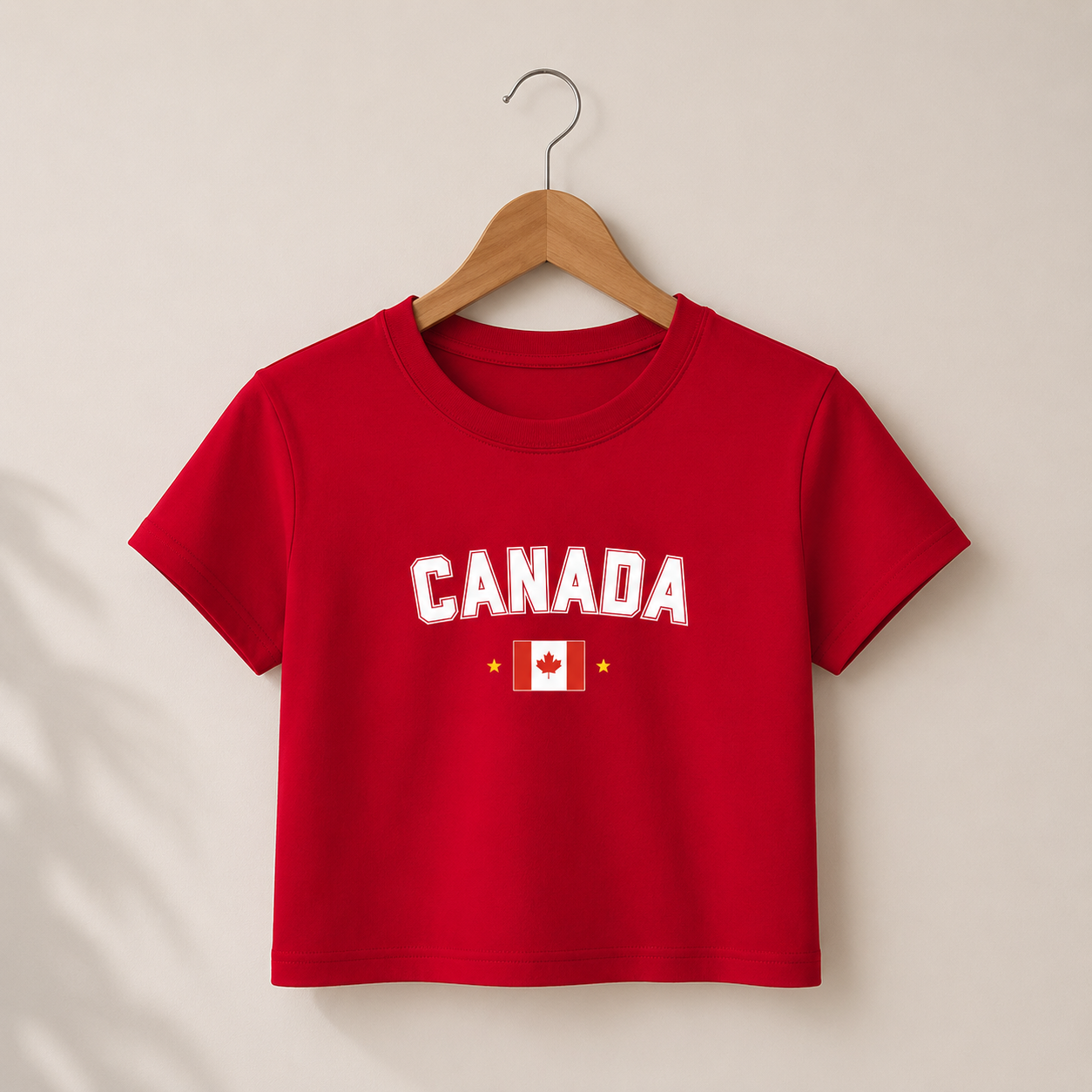 Canada Baby Tee | Maple Leaf Shirt | World Cup 2026  | Canadian Soccer Tee | Gift For Her |  Vintage Canada Shirt
