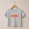 Canada Baby Tee | Maple Leaf Shirt | World Cup 2026  | Canadian Soccer Tee | Gift For Her |  Vintage Canada Shirt