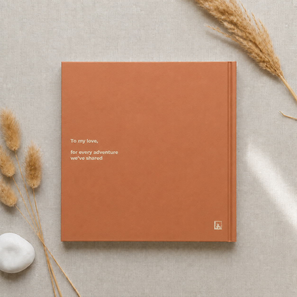 Custom Rome Photo Book | Personalized Hardcover  Travel Keepsake | 24 Pages | 3 Cover Colors
