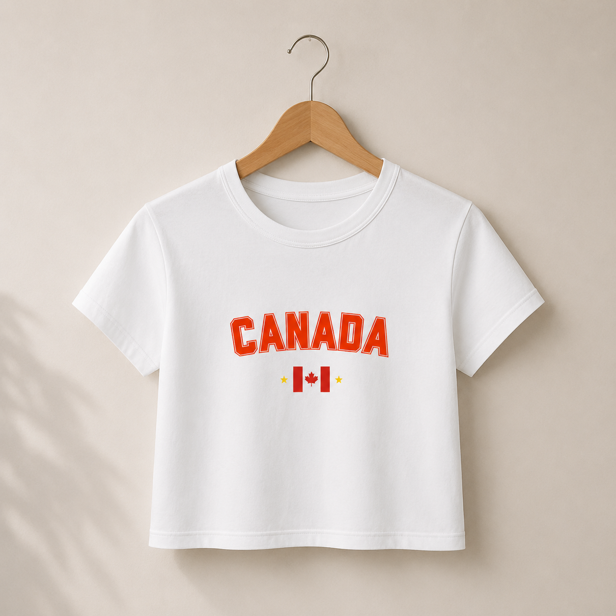Canada Baby Tee | Maple Leaf Shirt | World Cup 2026  | Canadian Soccer Tee | Gift For Her |  Vintage Canada Shirt