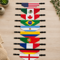 Customizable World Cup 2026 Dog Bandana | Soccer Pet Flag Accessory