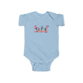 Custom 4th of July Baby Bodysuit | Personalized Name Baby Onesie | Patriotic Infant Outfit | USA Baby Gift 0-24M custom personalized gift - AURIA CUSTOM PRINTS