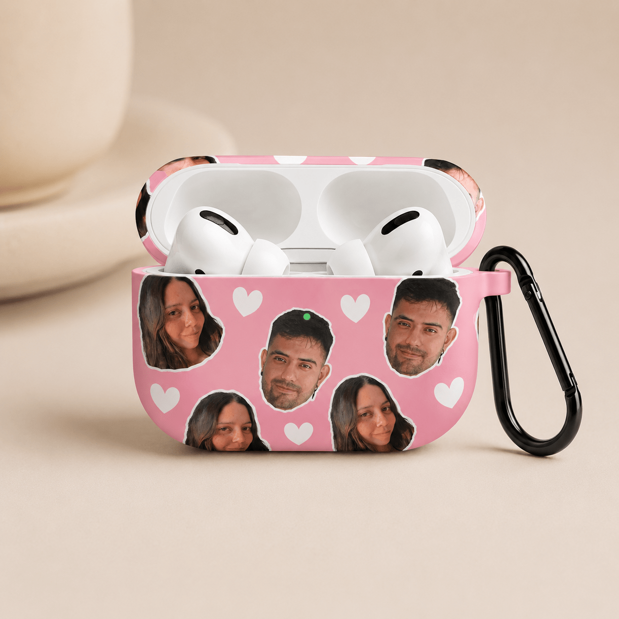 Custom Couple AirPods Case | Personalized Photo Heart AirPods Cover | Funny Couple Gift | Valentine Gift All Models custom personalized gift - AURIA CUSTOM PRINTS