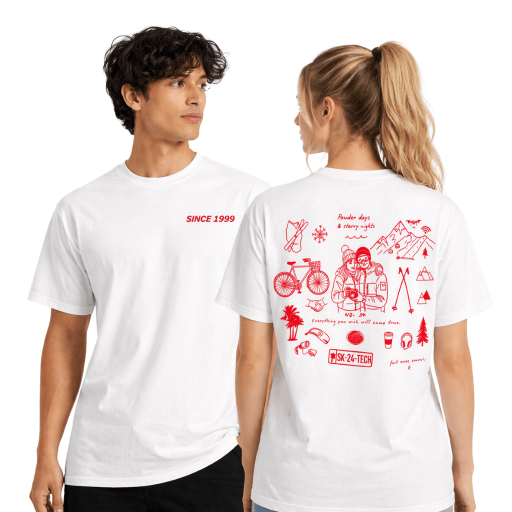 Custom Couple T-Shirt | Personalized "Since" Date Shirt for Boyfriend or Girlfriend | Unisex custom personalized gift - AURIA CUSTOM PRINTS