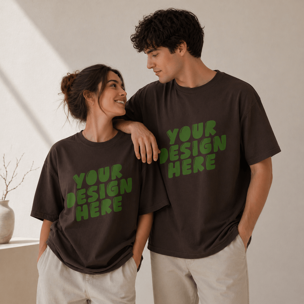Custom Design T-Shirt | Upload Your Design, Front & Back Print Tee custom personalized gift - AURIA CUSTOM PRINTS