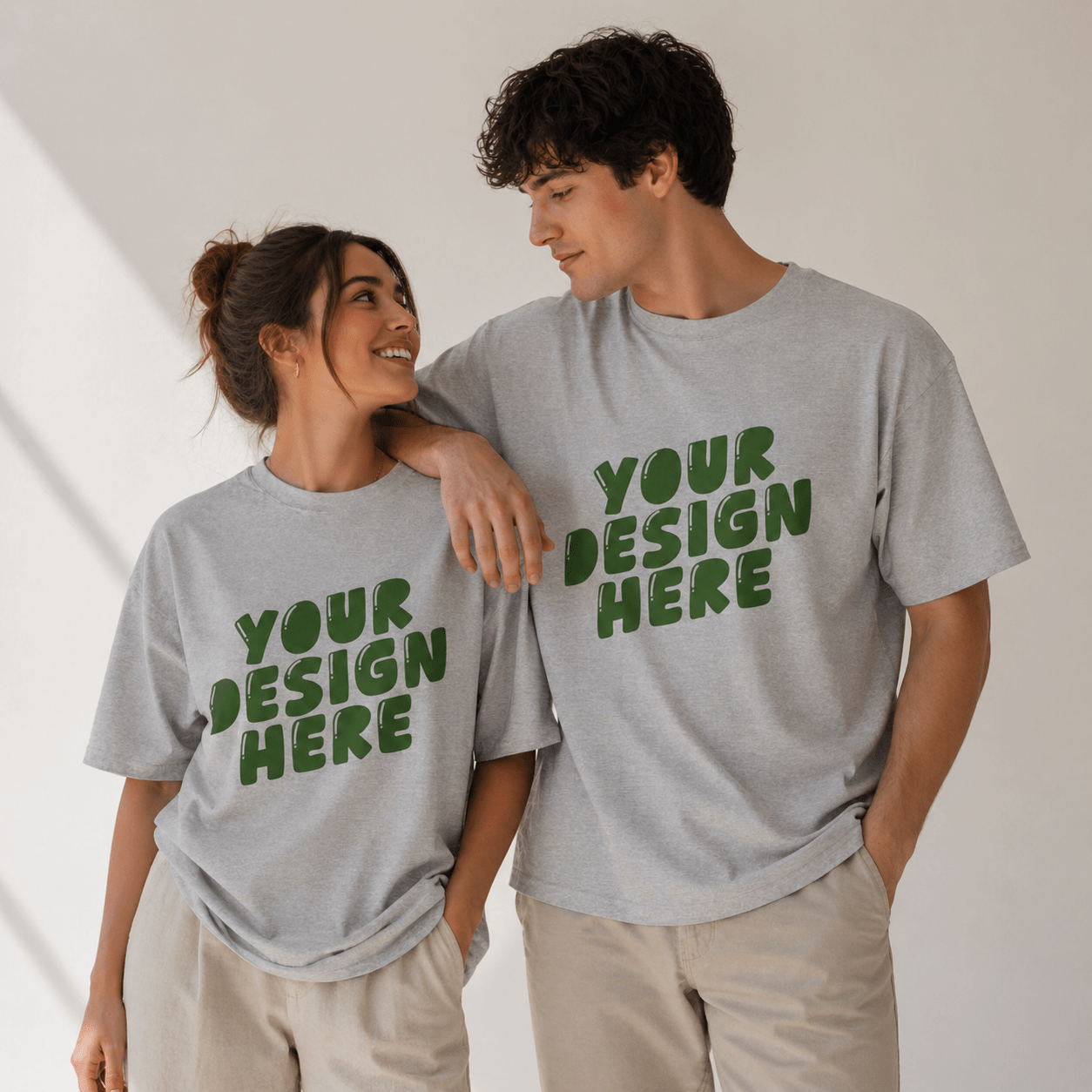 Custom Design T-Shirt | Upload Your Design, Front & Back Print Tee custom personalized gift - AURIA CUSTOM PRINTS