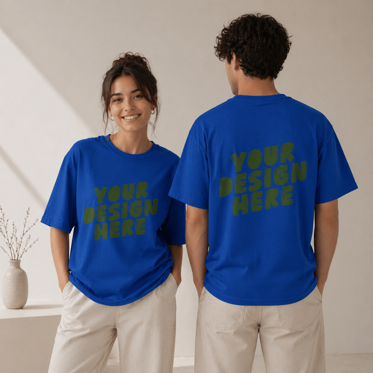Custom Design T-Shirt | Upload Your Design, Front & Back Print Tee custom personalized gift - AURIA CUSTOM PRINTS