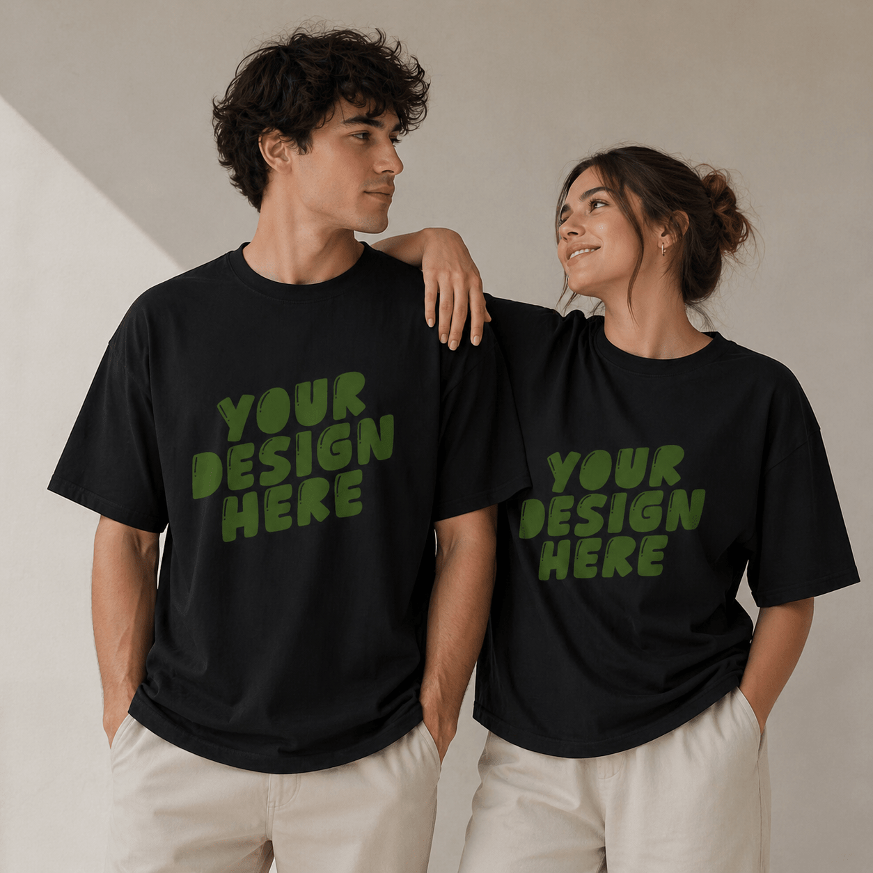 Custom Design T-Shirt | Upload Your Design, Front & Back Print Tee custom personalized gift - AURIA CUSTOM PRINTS