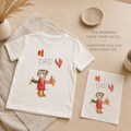 Custom Kids Drawing Shirt | Personalized Child Art Tee | Mom Dad Gift From Kids | Unique Mother Gift S-2XL custom personalized gift - AURIA CUSTOM PRINTS