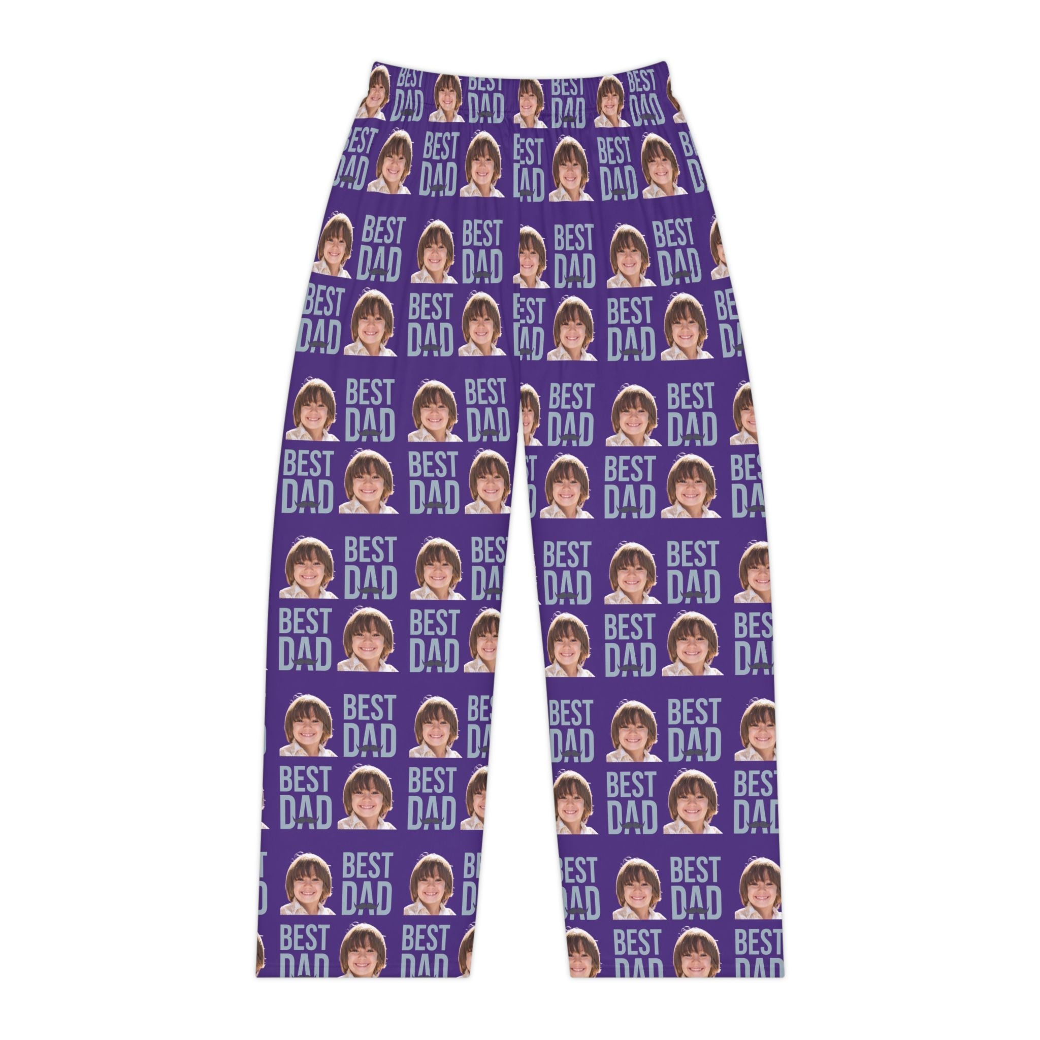 Custom Kids Face Pajama Pants for Dad | Best Dad Personalized Gift custom personalized gift - AURIA CUSTOM PRINTS