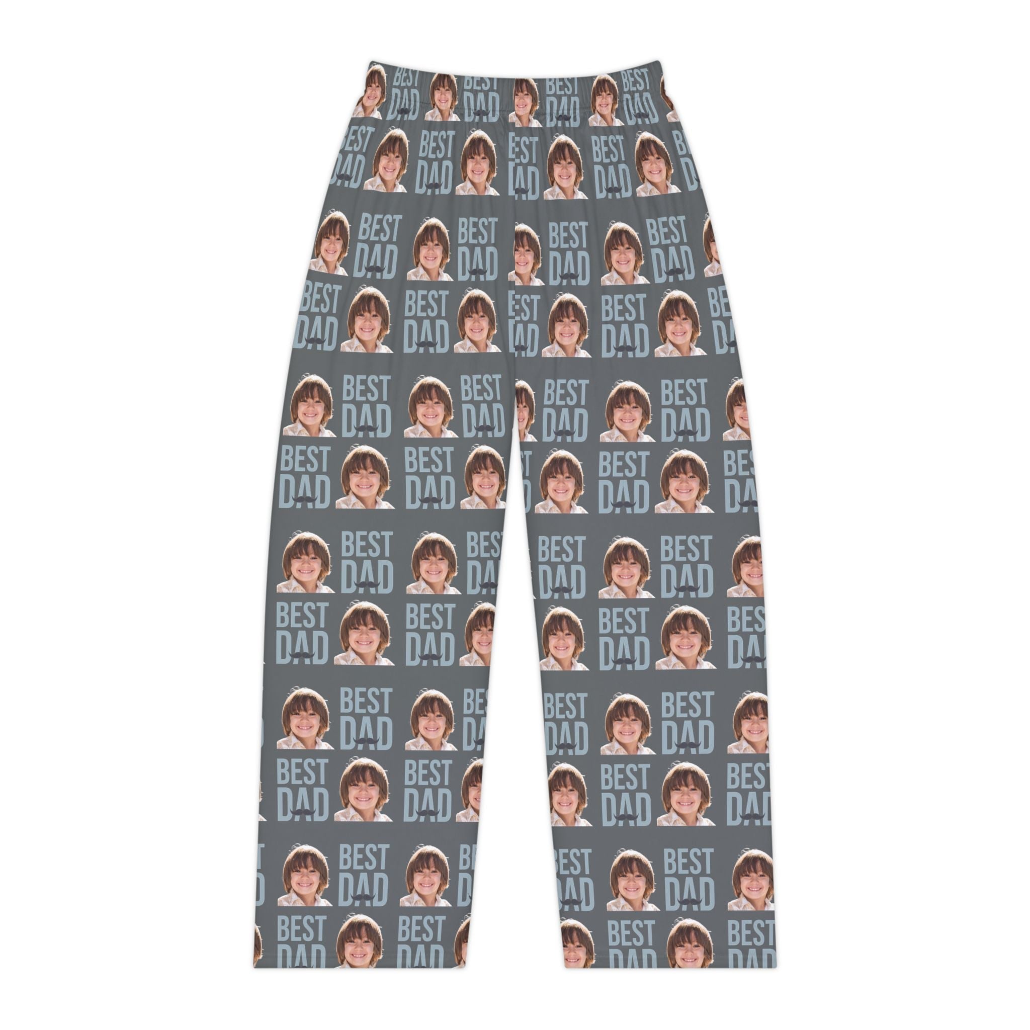 Custom Kids Face Pajama Pants for Dad | Best Dad Personalized Gift custom personalized gift - AURIA CUSTOM PRINTS