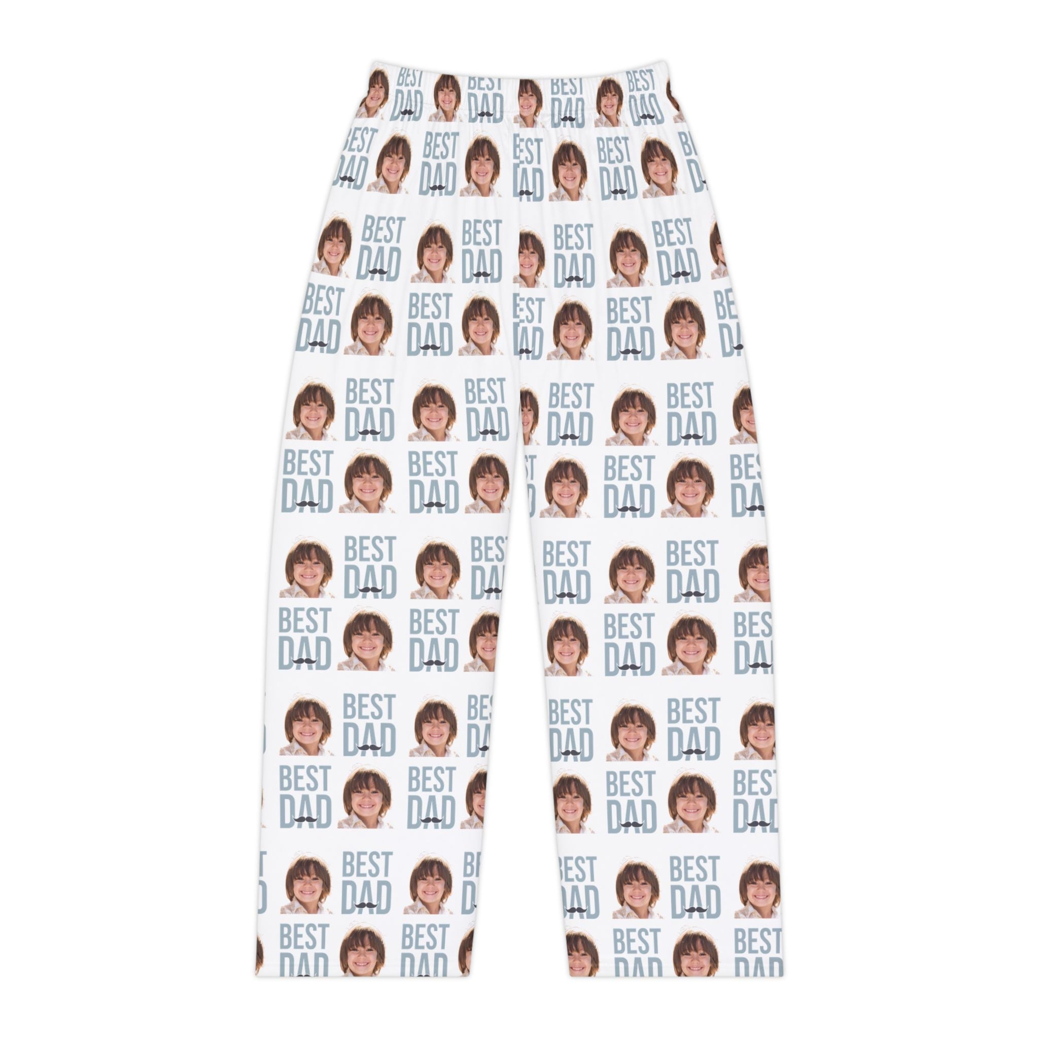 Custom Kids Face Pajama Pants for Dad | Best Dad Personalized Gift custom personalized gift - AURIA CUSTOM PRINTS
