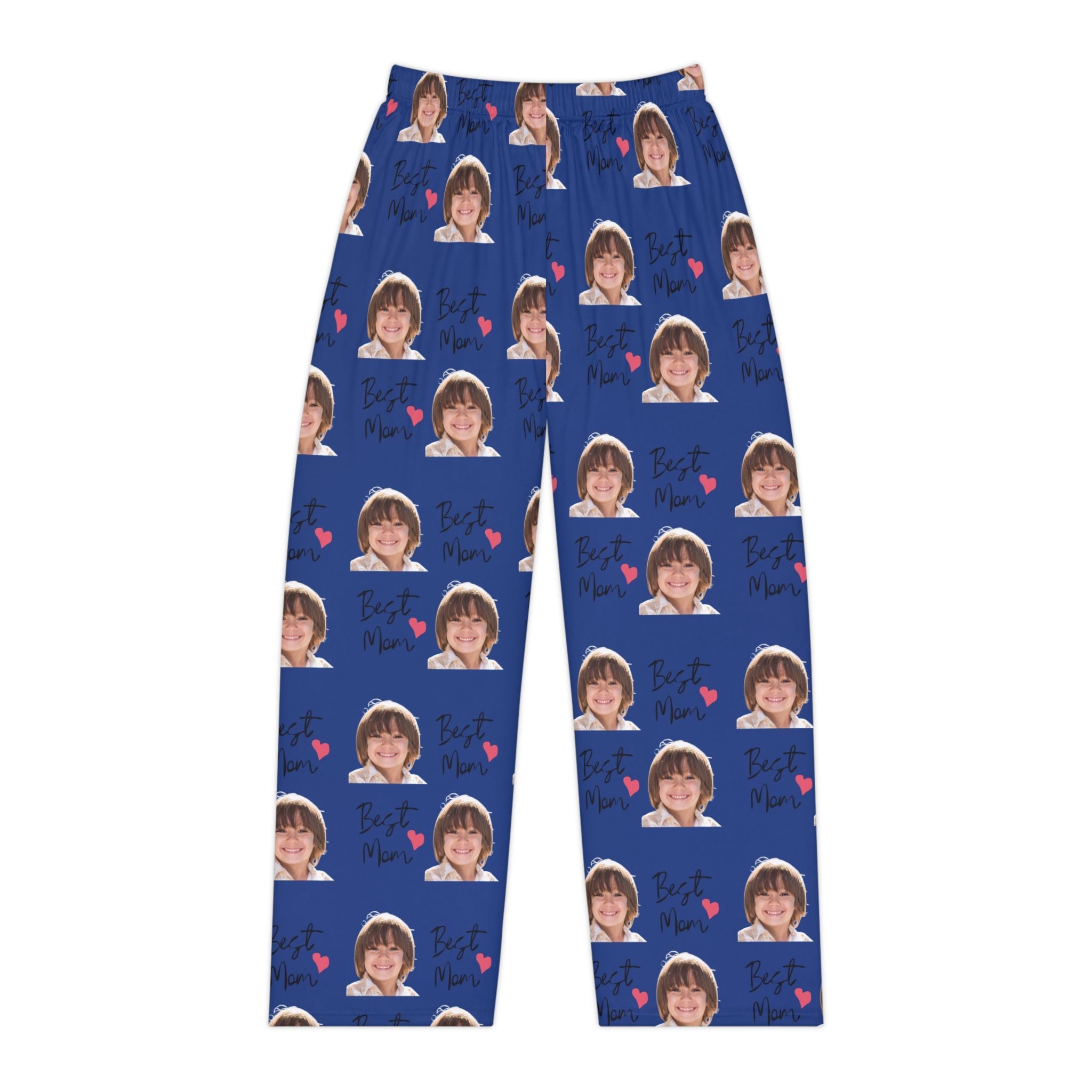 Custom Kids Face Pajama Pants for Mom | Best Mom Personalized Gift custom personalized gift - AURIA CUSTOM PRINTS