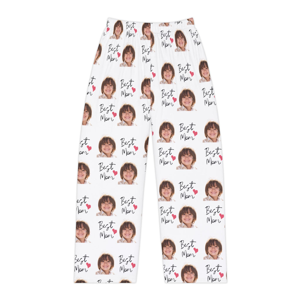 Custom Kids Face Pajama Pants for Mom | Best Mom Personalized Gift custom personalized gift - AURIA CUSTOM PRINTS
