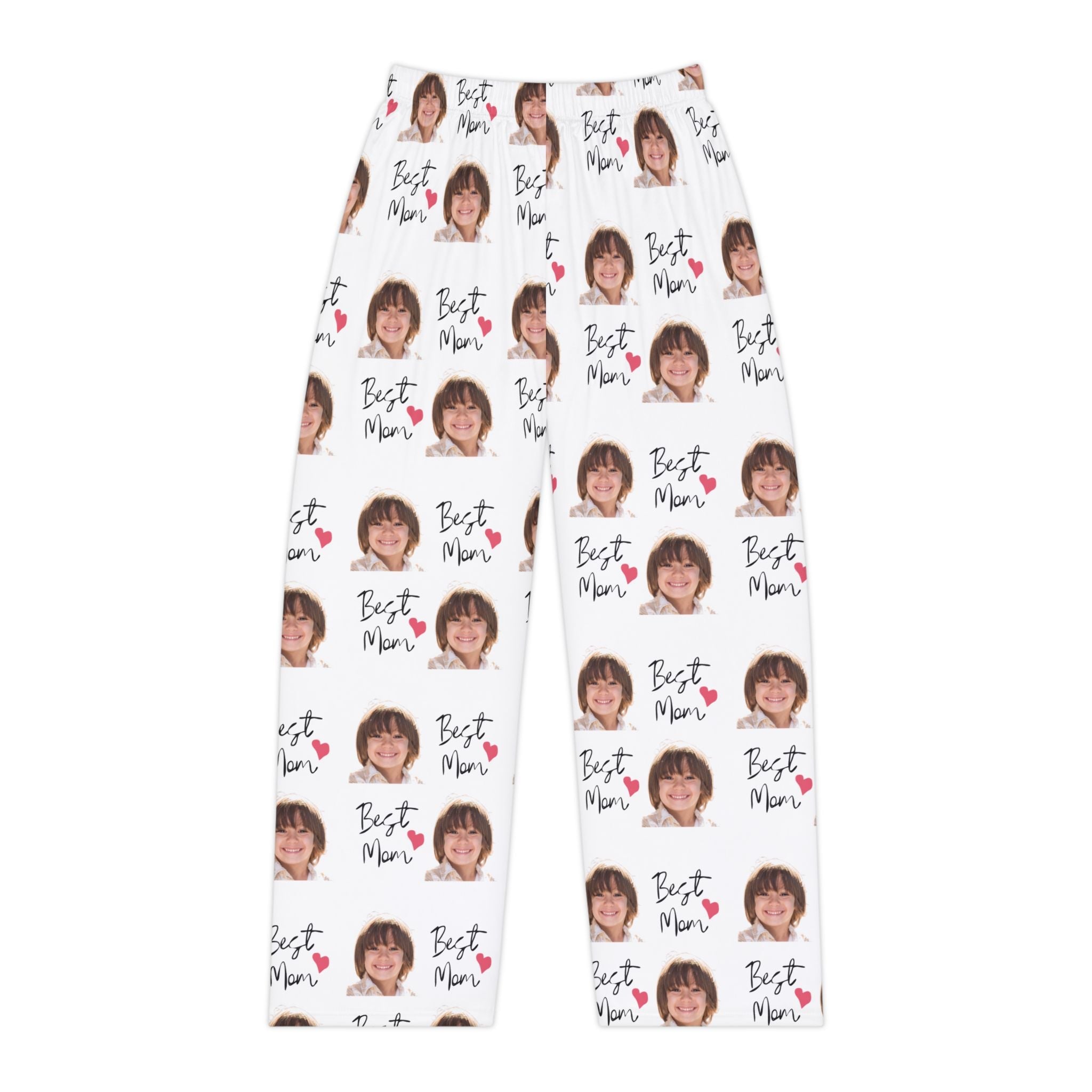 Custom Kids Face Pajama Pants for Mom | Best Mom Personalized Gift custom personalized gift - AURIA CUSTOM PRINTS