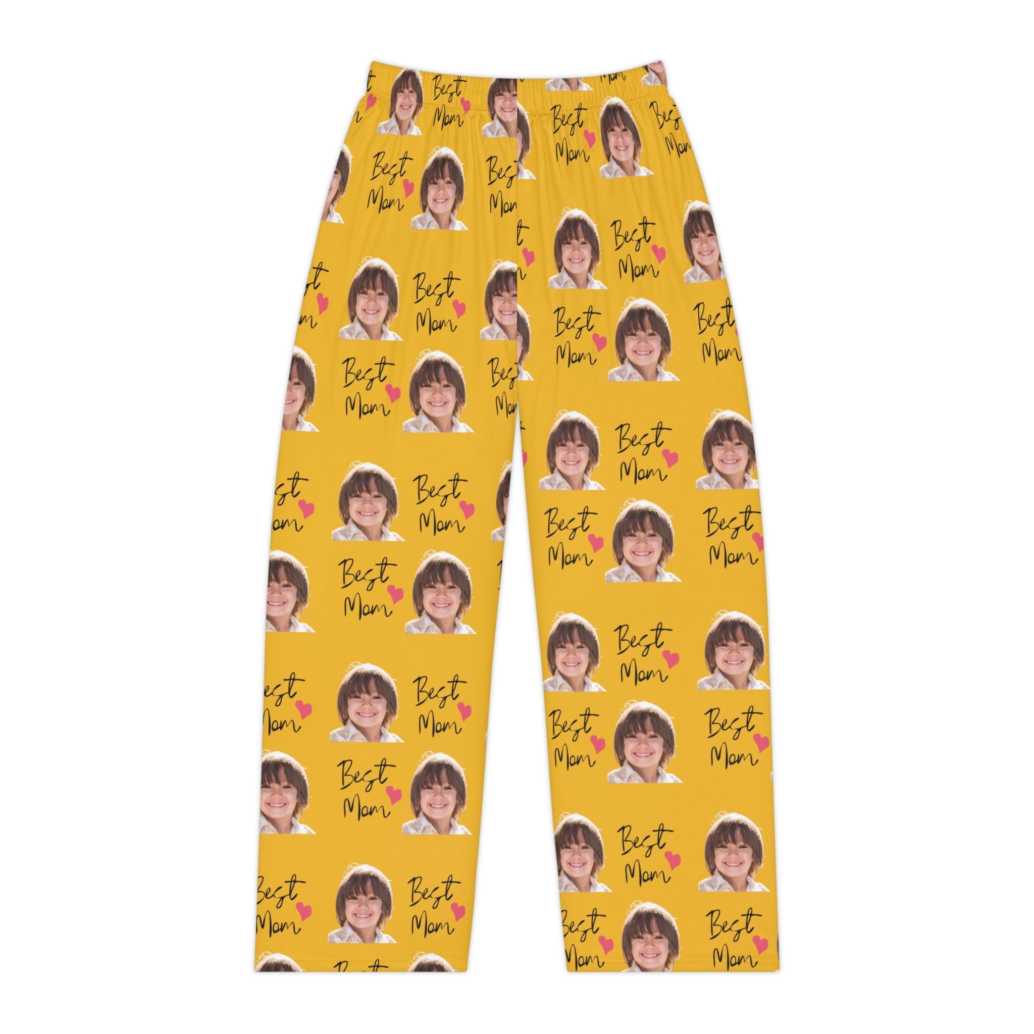 Custom Kids Face Pajama Pants for Mom | Best Mom Personalized Gift custom personalized gift - AURIA CUSTOM PRINTS