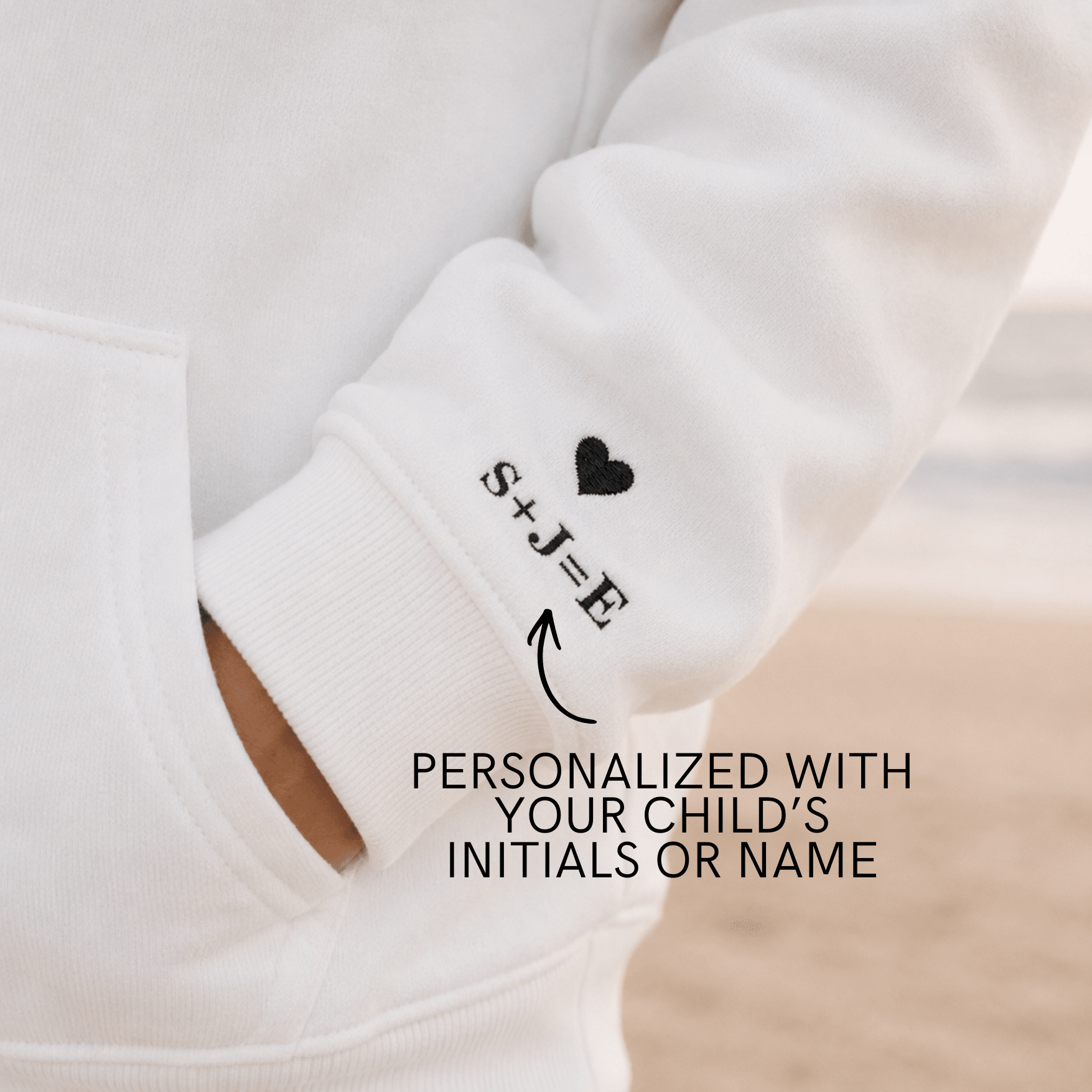Custom Mom Hoodie | Personalized Embroidered Chest & Sleeve | Matching Mom Mini Set | Mom Gift S-3XL custom personalized gift - AURIA CUSTOM PRINTS