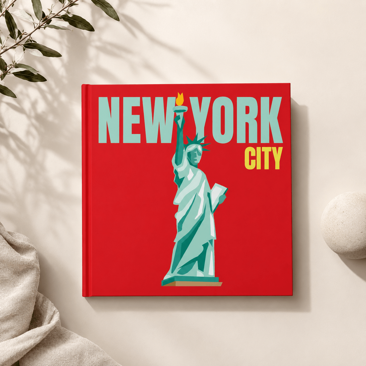 Custom New York Photo Book | Personalized Hardcover Travel Keepsake | 24 Pages | 3 Iconic NYC Covers custom personalized gift - AURIA CUSTOM PRINTS