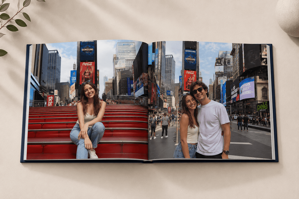 Custom New York Photo Book | Personalized Hardcover Travel Keepsake | 24 Pages | 3 Iconic NYC Covers custom personalized gift - AURIA CUSTOM PRINTS