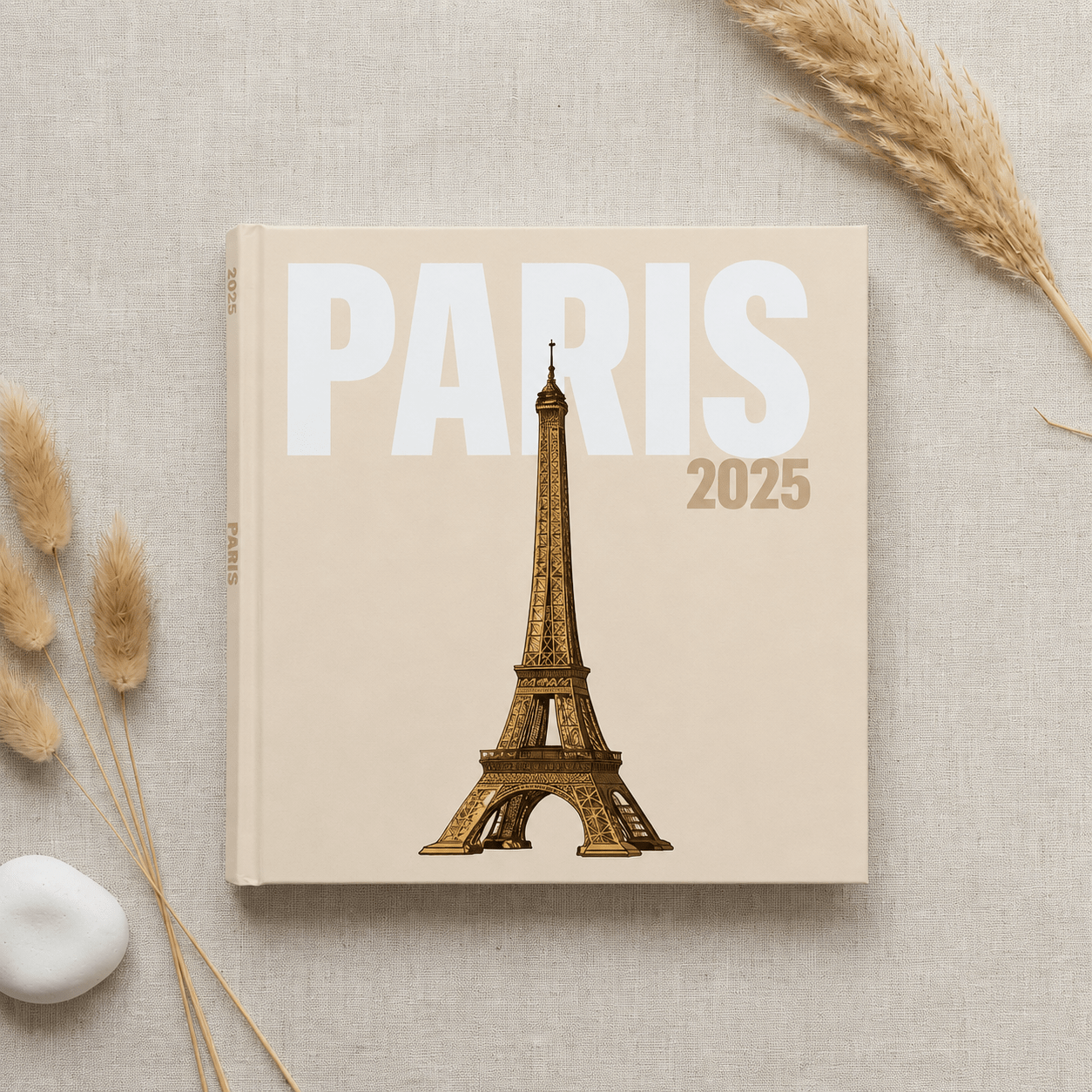 Custom Paris Photo Book | Personalized Hardcover Travel Keepsake | 24 Pages | 3 Cover Color custom personalized gift - AURIA CUSTOM PRINTS