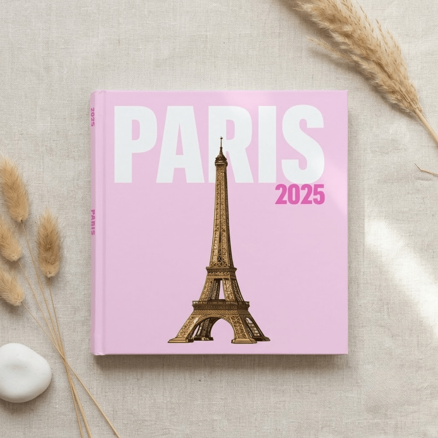 Custom Paris Photo Book | Personalized Hardcover Travel Keepsake | 24 Pages | 3 Cover Color custom personalized gift - AURIA CUSTOM PRINTS