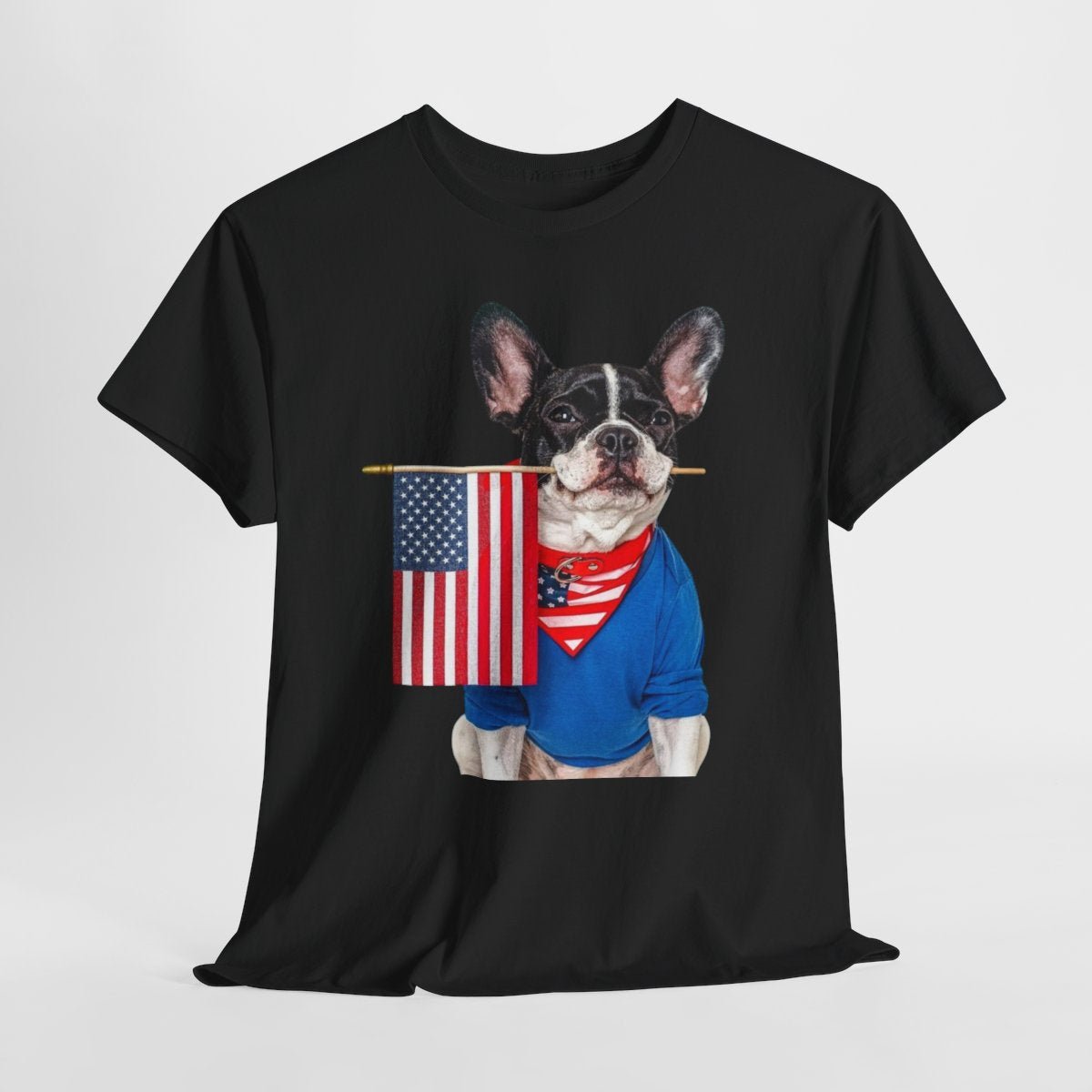 Custom Pet 4th of July Shirt | Personalized Patriotic Tee with Your Dog or Cat Photo custom personalized gift - AURIA CUSTOM PRINTS