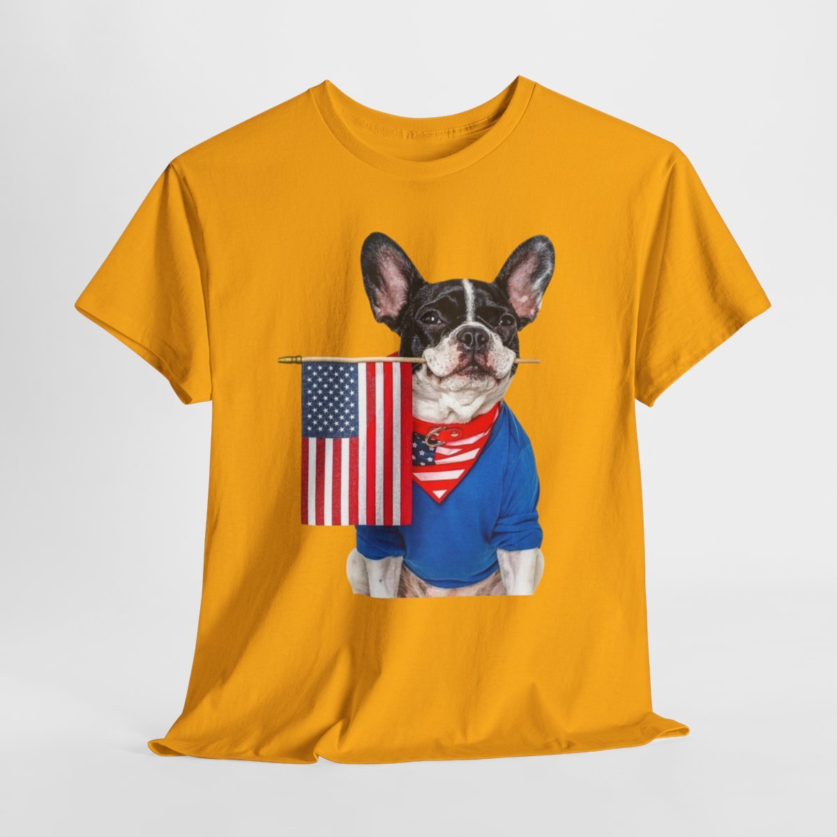 Custom Pet 4th of July Shirt | Personalized Patriotic Tee with Your Dog or Cat Photo custom personalized gift - AURIA CUSTOM PRINTS