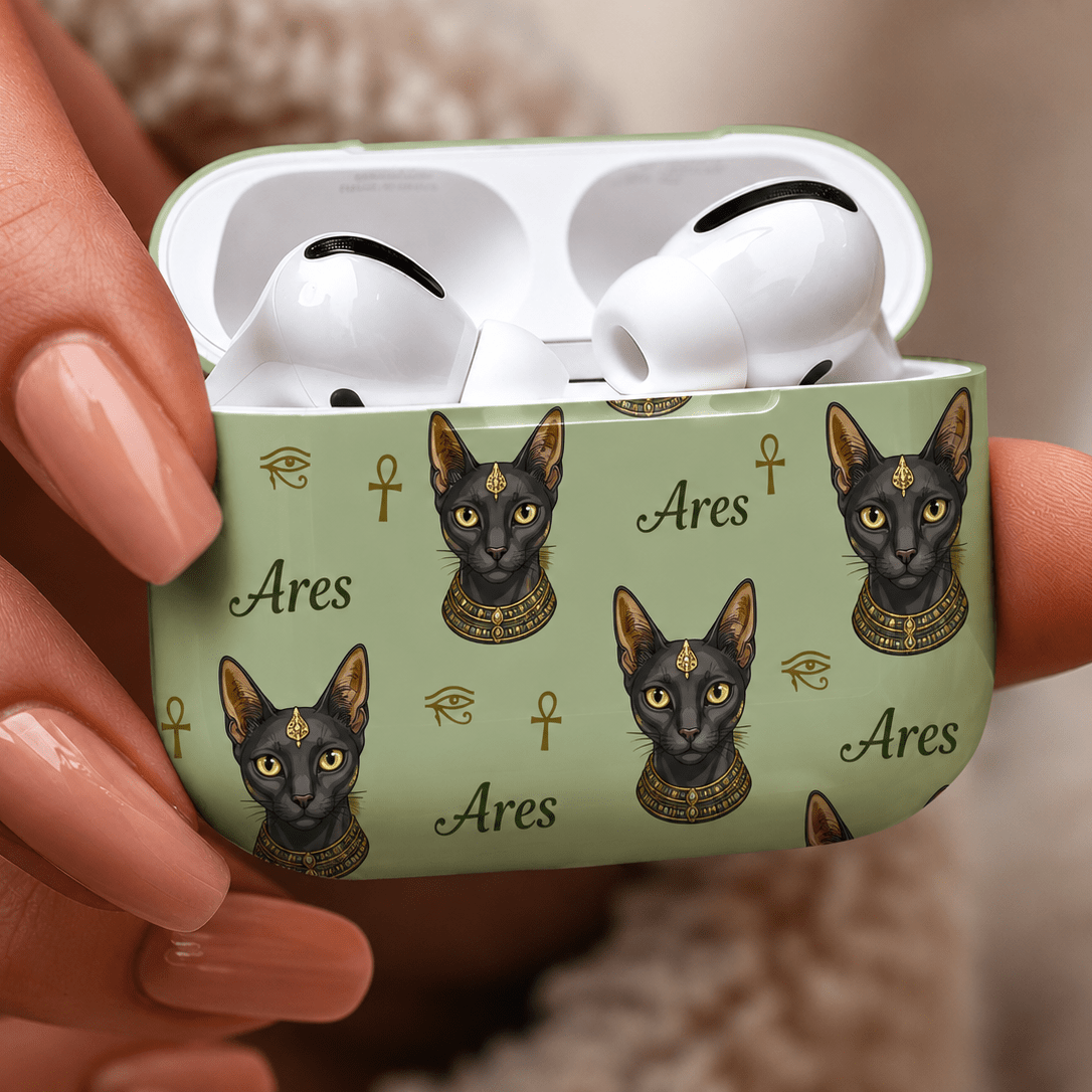 Custom Pet AirPods Case | Personalized Dog Cat Photo Name AirPods Cover | Pet Lover Gift | All Models custom personalized gift - AURIA CUSTOM PRINTS