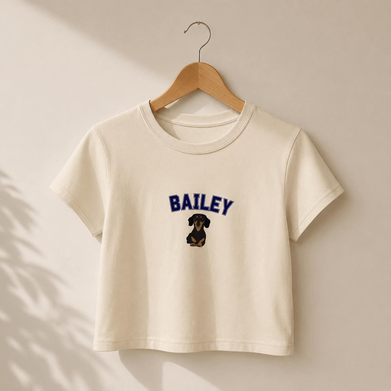 Custom Pet Baby Tee | Personalized Dog Cat Name Shirt | Pet Illustration Tee | Gift For Pet Mom | Cute Pet Owner Shirt custom personalized gift - AURIA CUSTOM PRINTS
