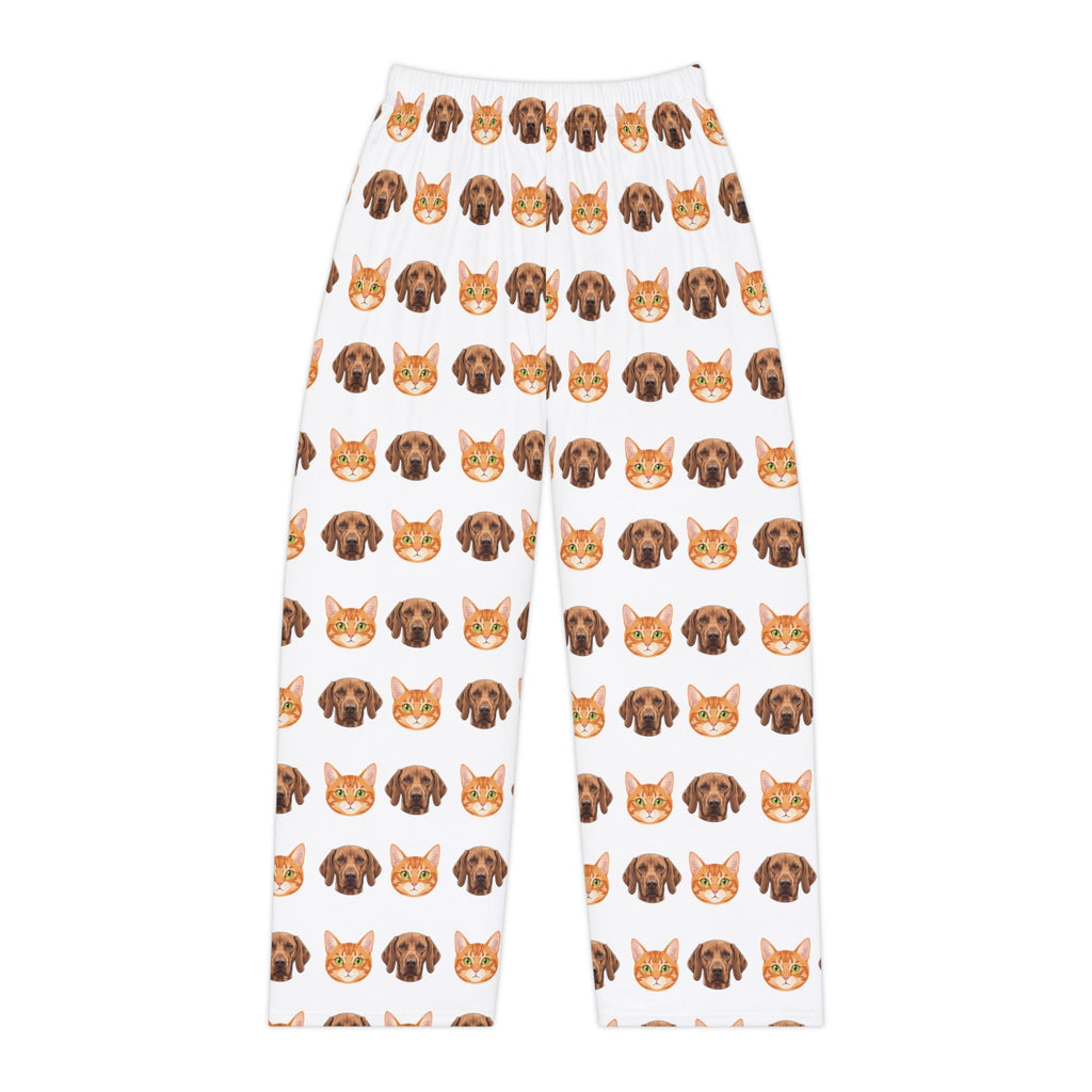 Custom Pet Face Pajama Pants – Multiple Pets Personalized Pajamas custom personalized gift - AURIA CUSTOM PRINTS