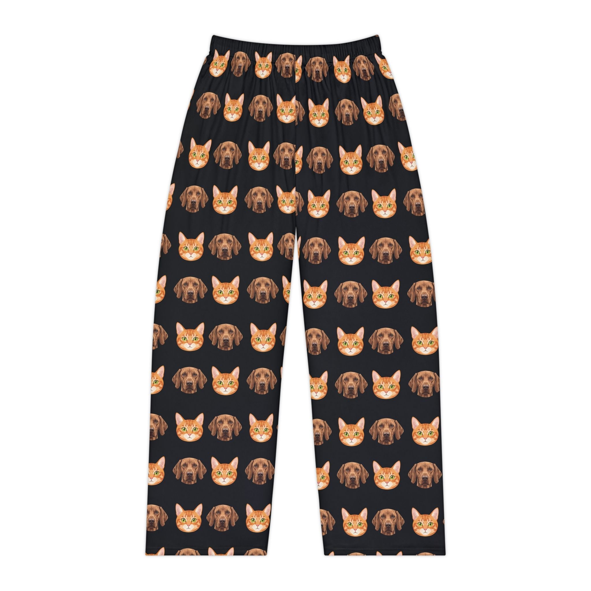 Custom Pet Face Pajama Pants – Multiple Pets Personalized Pajamas custom personalized gift - AURIA CUSTOM PRINTS
