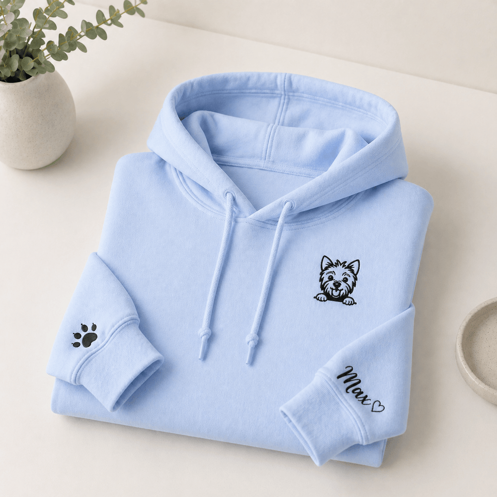 Custom Pet Hoodie for Men | Personalized Dog Portrait Sweatshirt custom personalized gift - AURIA CUSTOM PRINTS
