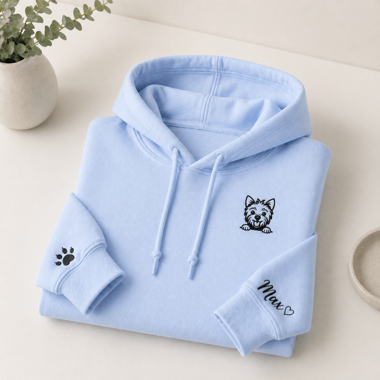Custom Pet Hoodie for Men | Personalized Dog Portrait Sweatshirt custom personalized gift - AURIA CUSTOM PRINTS