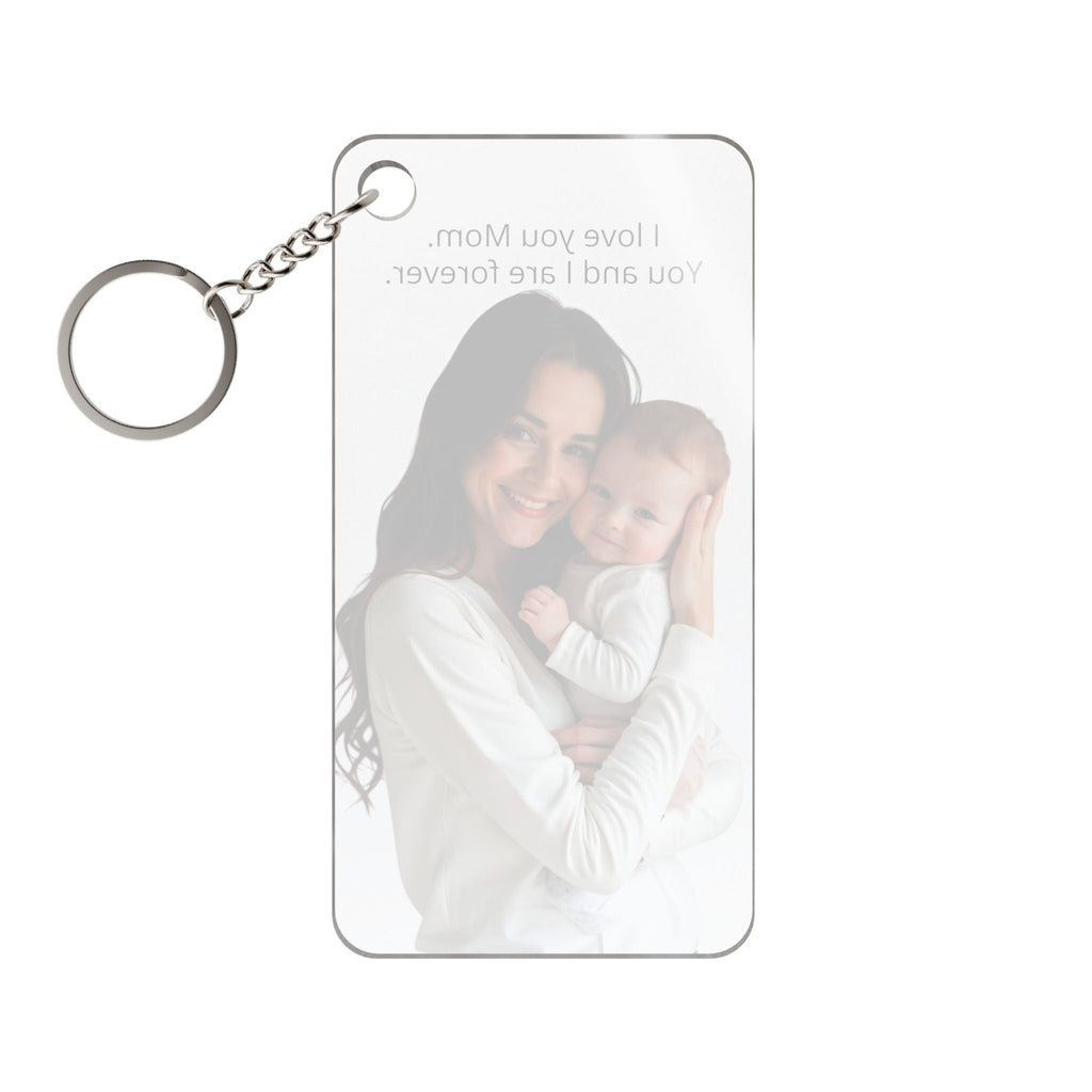 Custom Photo Keychain – Personalized Acrylic Keepsake custom personalized gift - AURIA CUSTOM PRINTS