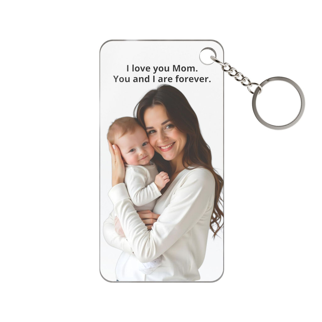Custom Photo Keychain – Personalized Acrylic Keepsake custom personalized gift - AURIA CUSTOM PRINTS