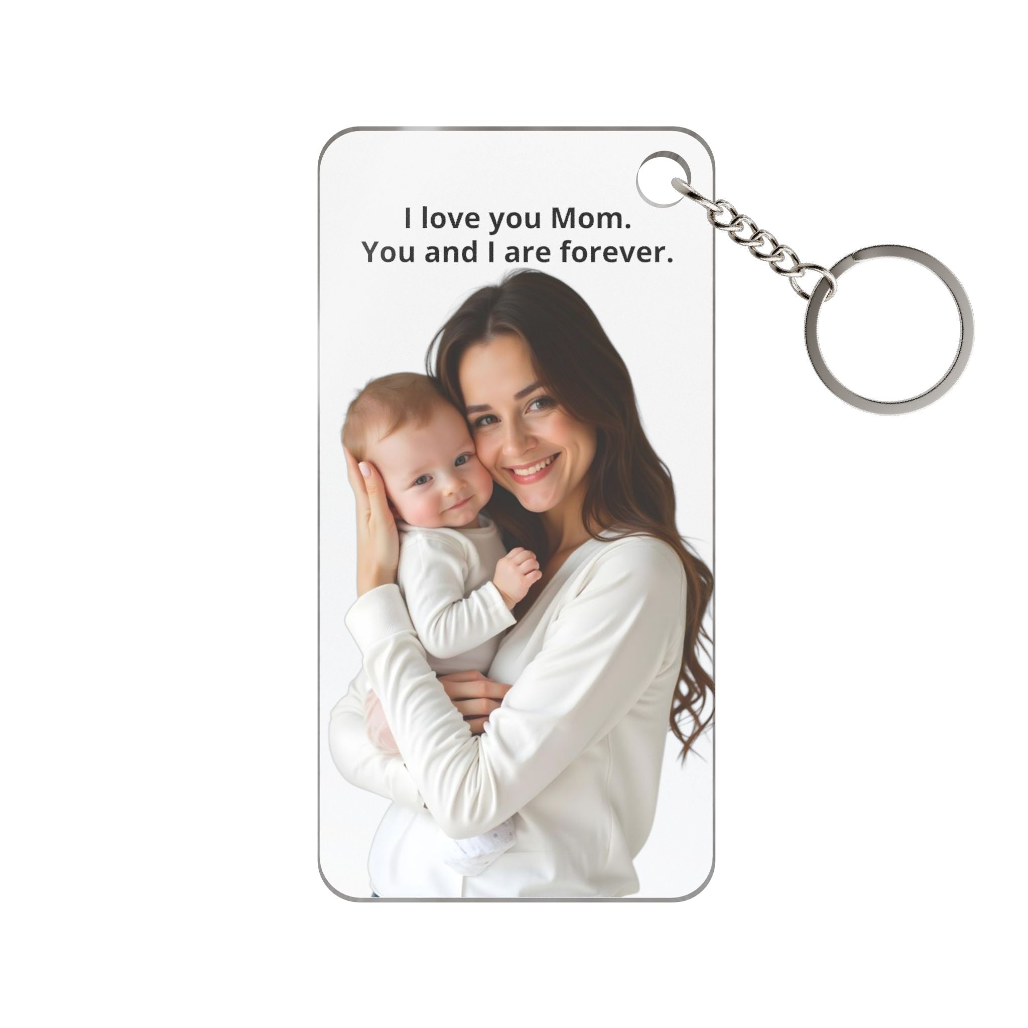 Custom Photo Keychain – Personalized Acrylic Keepsake custom personalized gift - AURIA CUSTOM PRINTS