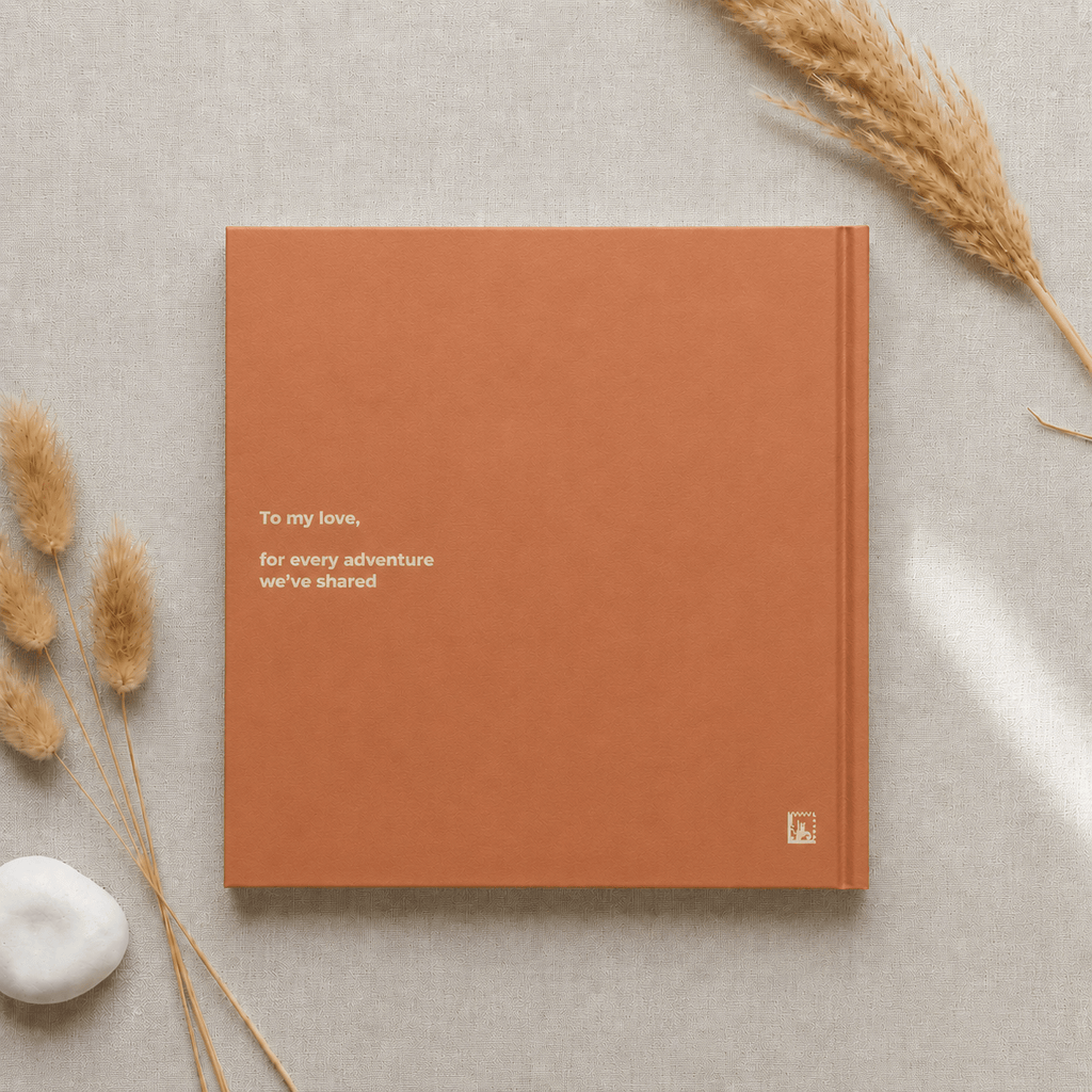 Custom Rome Photo Book | Personalized Hardcover Travel Keepsake | 24 Pages | 3 Cover Colors custom personalized gift - AURIA CUSTOM PRINTS