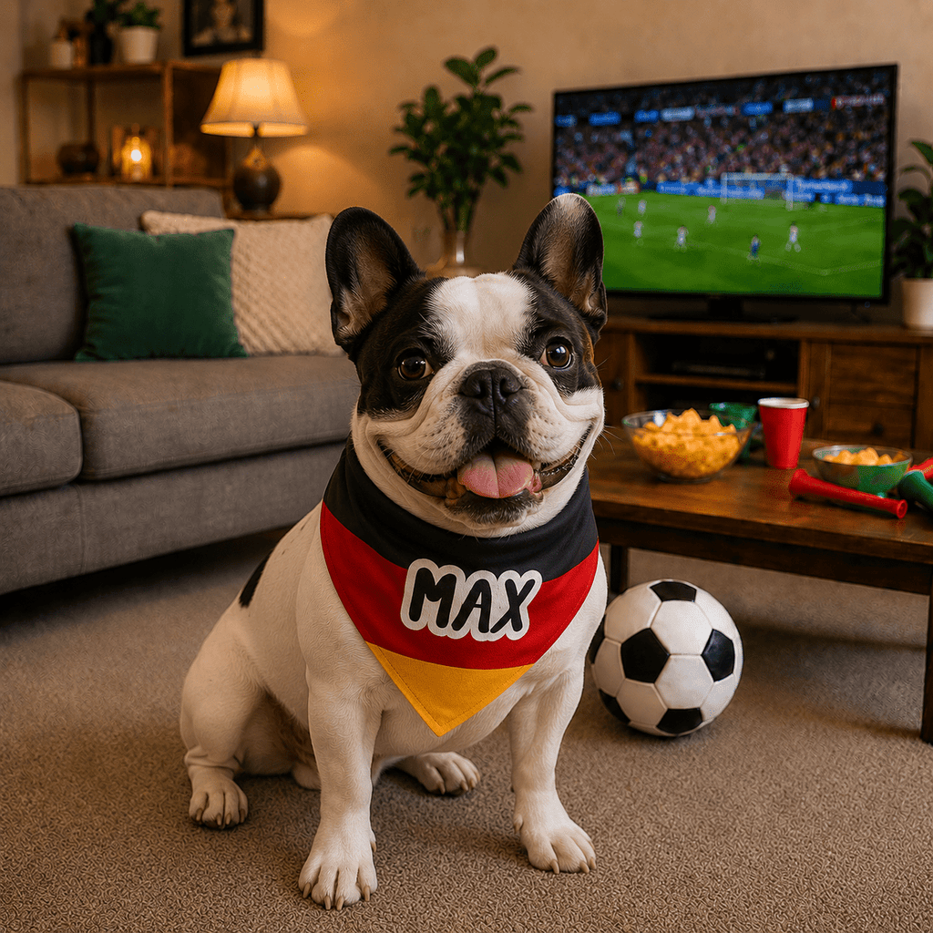 Customizable World Cup 2026 Dog Bandana | Soccer Pet Flag Accessory custom personalized gift - AURIA CUSTOM PRINTS