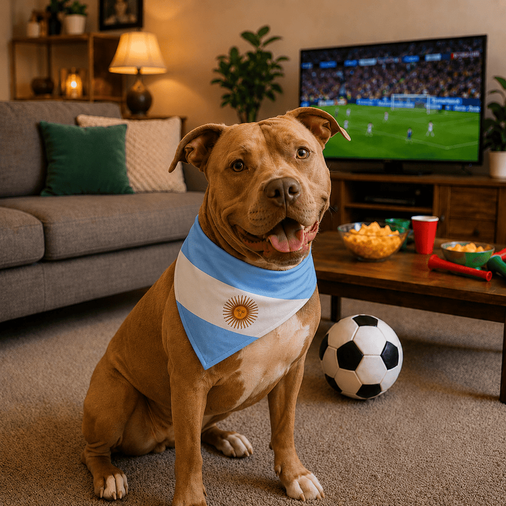 Customizable World Cup 2026 Dog Bandana | Soccer Pet Flag Accessory custom personalized gift - AURIA CUSTOM PRINTS