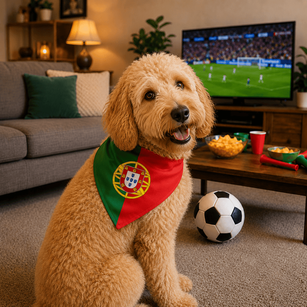 Customizable World Cup 2026 Dog Bandana | Soccer Pet Flag Accessory custom personalized gift - AURIA CUSTOM PRINTS
